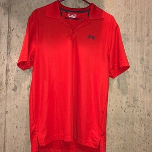 Under Armour Burnt Orange Heat Gear Polo